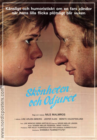 Skönheden og udyret 1983 movie poster Jesper Klein Line Arlien-Söborg Nils Malmros Denmark