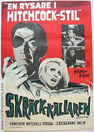 Nightmare in Wax 1970 movie poster Cameron Mitchell