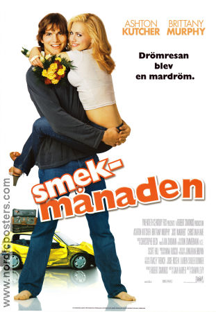 Smekmånaden 2002 poster Ashton Kutcher Brittany Murphy Christian Kane Shawn Levy