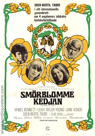 The Buttercup Chain 1970 movie poster Sven-Bertil Taube Jane Asher