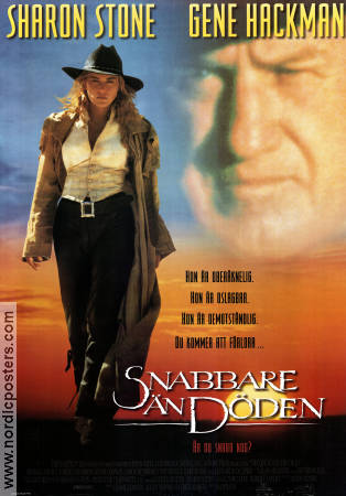 The Quick and the Dead 1995 poster Sharon Stone Sam Raimi
