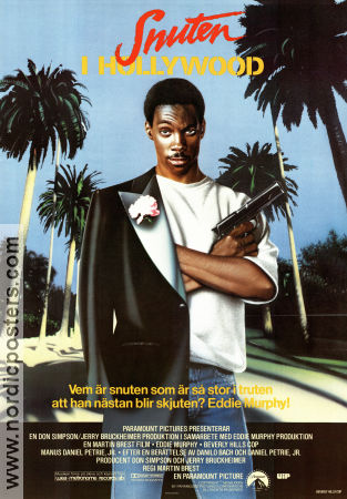 Beverly Hills Cop 1984 movie poster Eddie Murphy Judge Reinhold Martin Brest Police and thieves