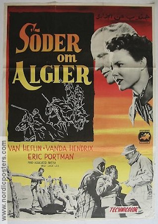 South of Algiers 1953 movie poster Van Heflin Wanda Hendrix