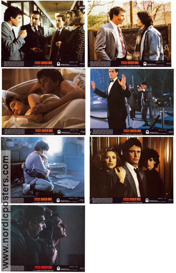 Someone to Watch Over Me 1987 lobby card set Tom Berenger Mimi Rogers Lorraine Bracco Ridley Scott