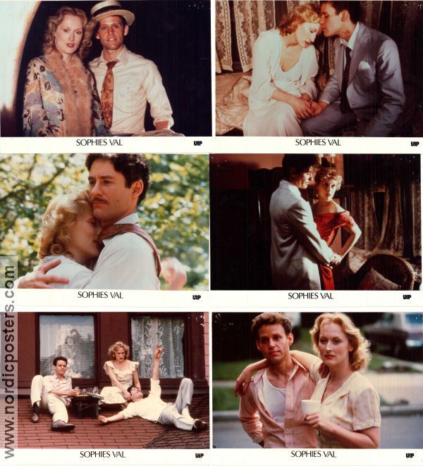 Sophie´s Choice 1982 lobby card set Meryl Streep Kevin Kline Peter MacNicol Alan J Pakula Find more: Nazi Romance