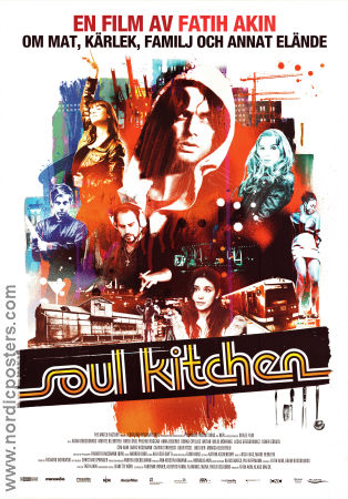 Soul Kitchen 2009 poster Adam Bousdoukos Moritz Bleibtreu Pheline Roggan Fatih Akin