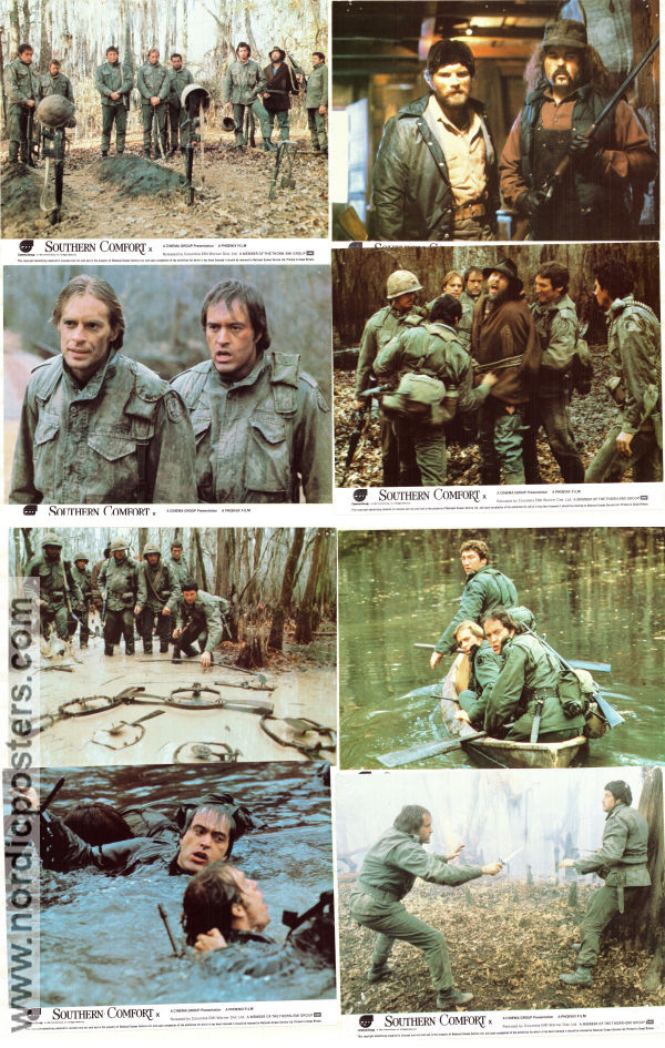 Southern Comfort 1981 lobby card set Keith Carradine Powers Boothe Fred Ward Walter Hill
