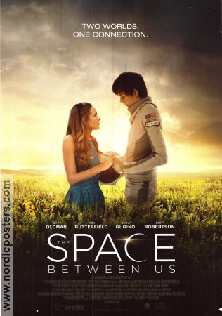 The Space Between Us 2017 movie poster Gary Oldman Asa Butterfield Carla Gugino Peter Chelsom