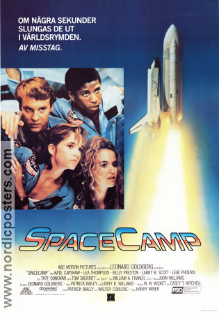 SpaceCamp 1986 poster Kate Capshaw Lea Thompson Kelly Preston Harry Winer Rymdskepp