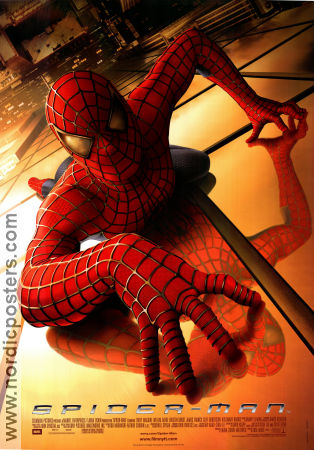 Spider-Man 2002 poster Tobey Maguire Sam Raimi
