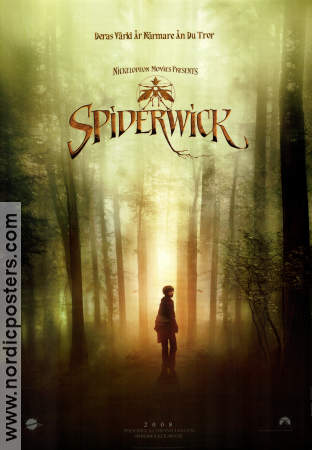 The Spiderwick Chronicles 2008 movie poster Freddie Highmore Sarah Bolger David Strathairn Mark Waters