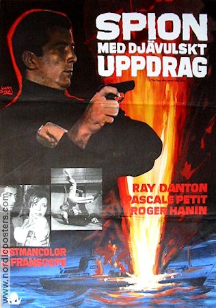 The Spy who Went Into Hell 1967 movie poster Ray Danton Agents