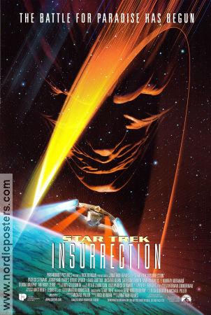 Star Trek: Insurrection 1998 poster Patrick Stewart Jonathan Frakes