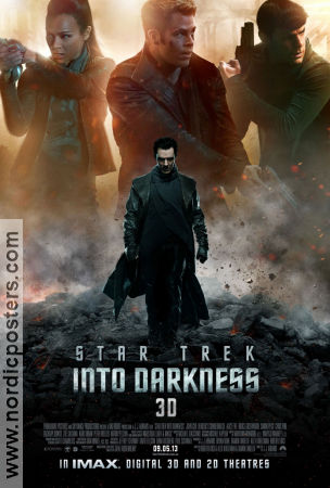 Star Trek Into Darkness 2013 poster Chris Pine JJ Abrams