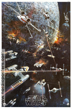 Star Wars LP poster 1977 movie poster Find more: Star Wars Poster artwork: John Berkey