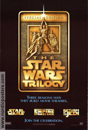 The Star Wars Trilogy 1996 movie poster George Lucas Find more: Star Wars Find more: Festival