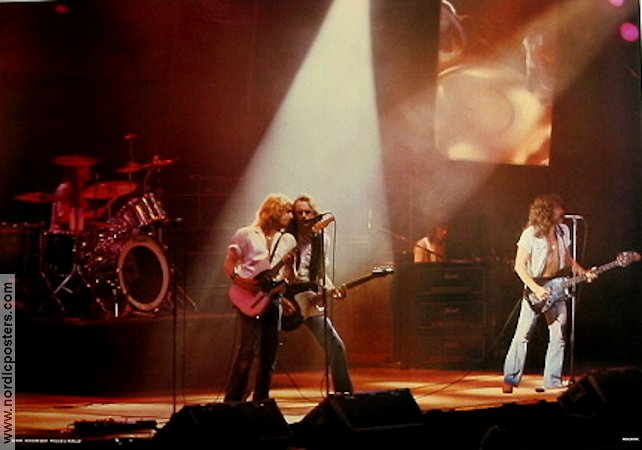 Status Quo 1981 movie poster Rock and pop