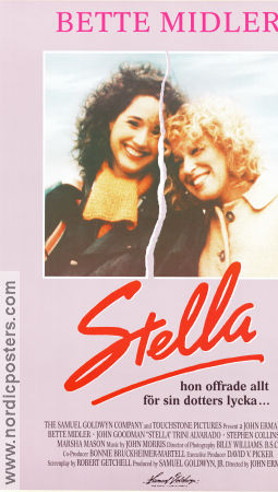 Stella 1990 movie poster Bette Midler John Goodman Trini Alvarado John Erman