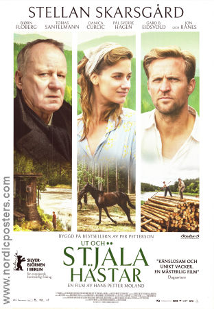 Ut og stjaele hester 2019 movie poster Stellan Skarsgård Björn Floberg Jon Ranes Hans Petter Moland Norway
