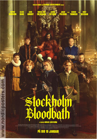 Stockholm Bloodbath 2023 movie poster Sophie Cookson Claes Bang Alba August Mikael Håfström