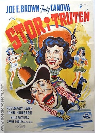 Chatterbox 1944 movie poster Joe E Brown
