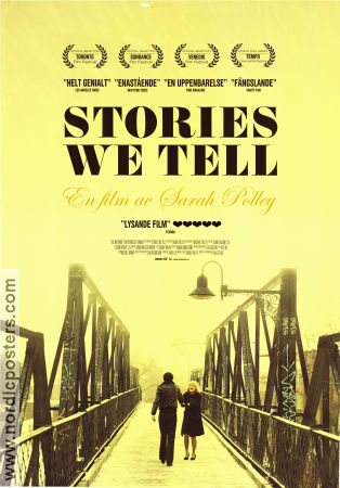 Stories We Tell 2012 movie poster Michael Polley John Buchan Mark Polley Sarah Polley Documentaries