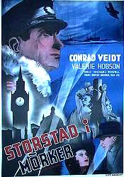 Contraband 1942 movie poster Conrad Veidt