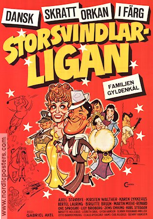 Familien Gyldenkål 1975 movie poster Axel Ströbye Kirsten Walther Karen Lykkehus Gabriel Axel Denmark