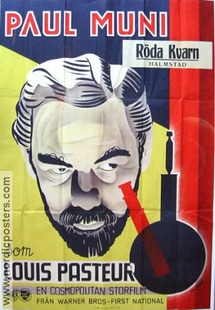 The Story of Louis Pasteur 1936 movie poster Paul Muni William Dieterle