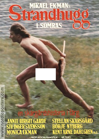 Strandhugg i somras 1972 movie poster Stellan Skarsgård Siv-Inger Svensson Annie Birgit Garde Mikael Ekman