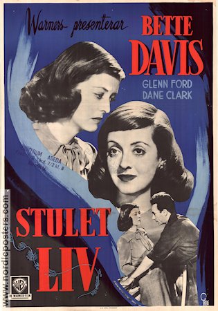 A Stolen Life 1946 movie poster Bette Davis Glenn Ford