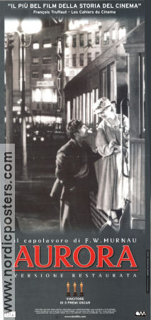 Sunrise 1927 movie poster George O´Brien Janet Gaynor FW Murnau