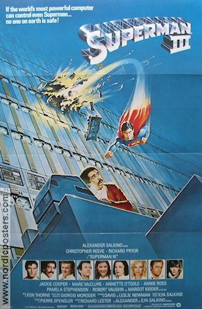 Superman 3 Poster Superman 3 Poster