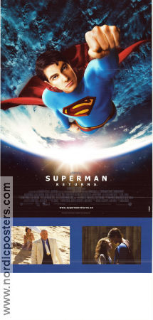Superman Returns 2006 movie poster Brandon Routh Kevin Spacey Kate Bosworth Bryan Singer Find more: Superman Find more: DC Comics From comics