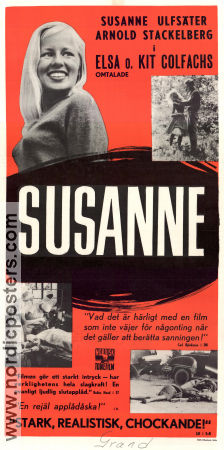 Susanne 1960 movie poster Susanne Ulfsäter Arnold Stackelberg Elsa Kit Colfach