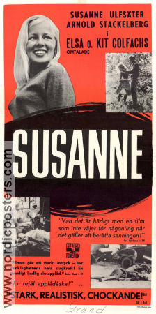 Susanne 1960 movie poster Susanne Ulfsäter Arnold Stackelberg Elsa Kit Colfach