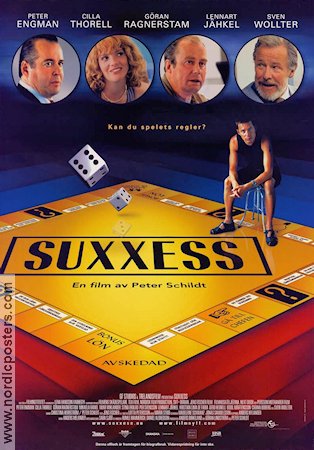 Suxxess 2002 poster Peter Schildt Peter Engman Lennart Jähkel Sven Wollter Göran Ragnerstam Peter Schildt Gambling