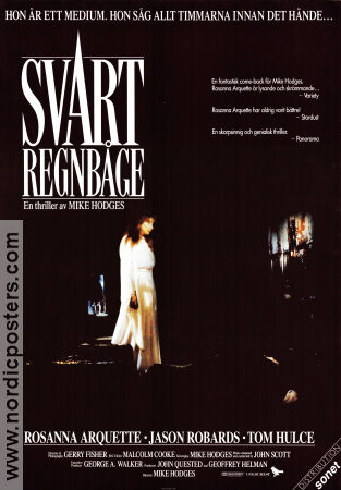 Svart regnbåge 1990 poster Rosanna Arquette Jason Robards Tom Hulce Mike Hodges