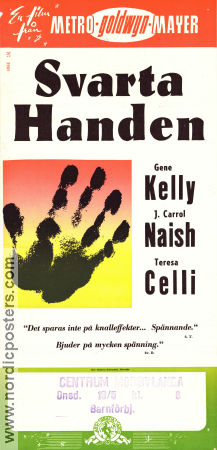 Black Hand 1950 movie poster Gene Kelly J Carrol Naish Teresa Celli Richard Thorpe Film Noir
