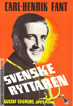 Svenske ryttaren 1949 movie poster Elisabeth Söderström Kenne Fant Åke Söderblom Gustaf Edgren