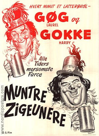 Swiss Miss 1938 movie poster Laurel and Hardy