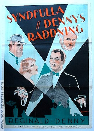 Good Morning Judge 1928 movie poster Reginald Denny