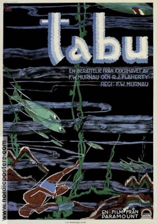 Tabu 1931 movie poster Anne Chevalier FW Murnau