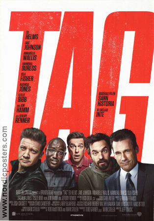 Tag 2018 movie poster Ed Helms Lil Rel Howery Jon Hamm Jeff Tomsic