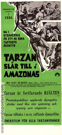 Tarzan and the Great River 1967 movie poster Mike Henry Jan Murray Manuel Padilla Jr Robert Day Find more: Tarzan