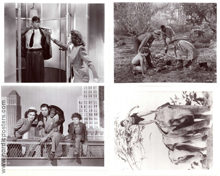 Tarzan´s New York Adventure 1942 photos Johnny Weissmuller Maureen O´Sullivan Johnny Sheffield Richard Thorpe Find more: Tarzan