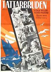 Tattarbruden 1938 movie poster Sonja Wigert Norway
