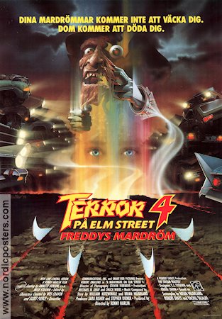 A Nightmare on Elm Street 4: The Dream Master 1988 movie poster Robert Englund Rodney Eastman John Beckman Renny Harlin Find more: Elm Street