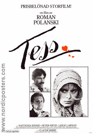Tess 1980 poster Nastassja Kinski Roman Polanski
