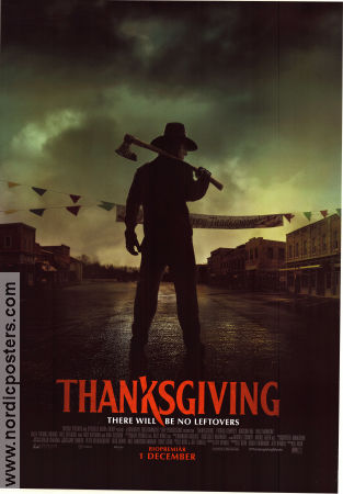 Thanksgiving 2023 movie poster Patrick Dempsey Ty Olsson Gina Gershon Eli Roth
